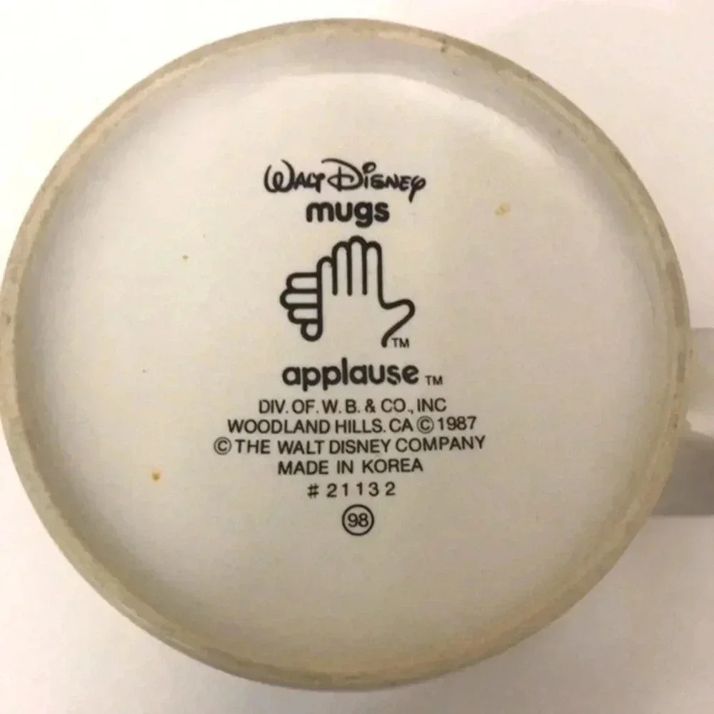 Vintage Mickey Mouse Merry Christmas Mug